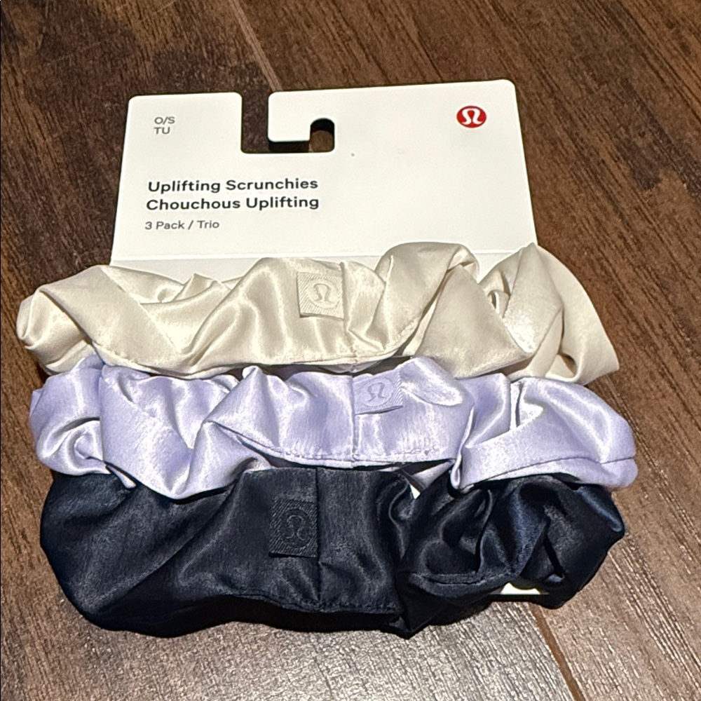 Lululemon Uplifting Scrunchies Trio